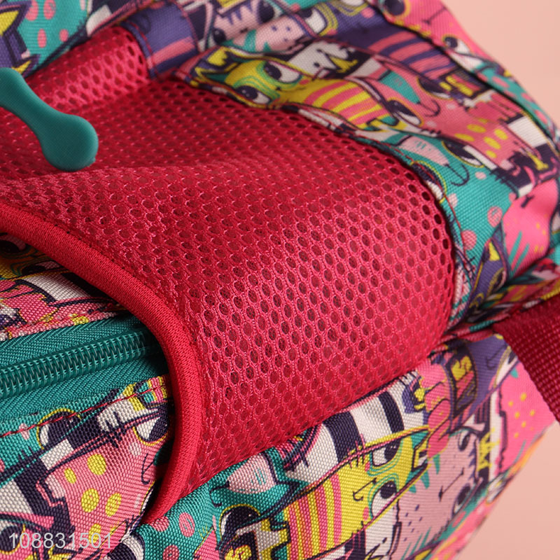 Hot products polyester waterproof school bag school backpack