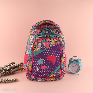 Hot products polyester waterproof <em>school</em> bag <em>school</em> <em>backpack</em>