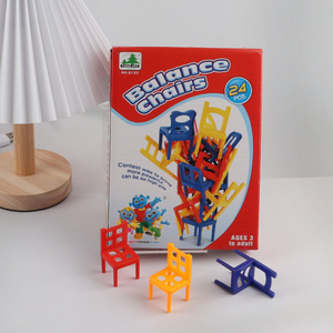 New arrival educational balancing chairs game stacking chairs for kids