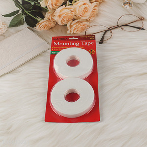 Hot selling 2pcs foam double-sided adhesive mounting tape