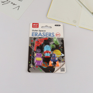 Good price students <em>stationery</em> diy outer-space eraser set