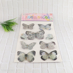 China products 3d butterfly decorative sticker wall sticker