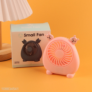 Good quality  mini usb rechargeable fan cute portable electric fan