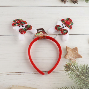 Low price snowman christmas hair hoop for party supplies