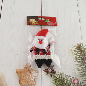 Low price santa claus decorative christmas hanging ornaments