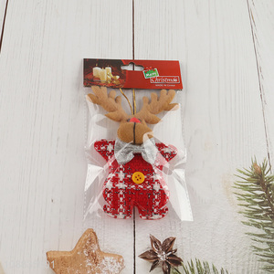 Factory supply elk decorative christmas hanging ornaments for sale