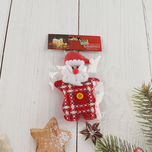 Good quality santa claus christmas hanging ornaments for xmas tree