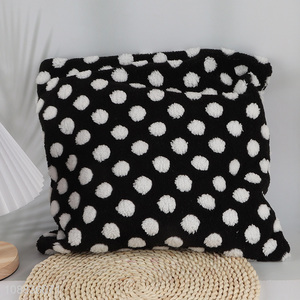 Hot Selling Poka Dot Throw Pillow Covers for Sofa Couch