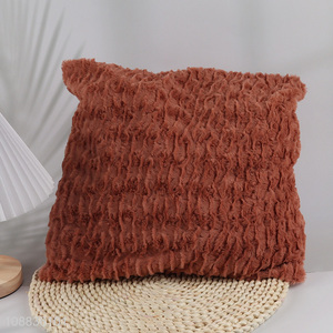 Hot Selling Throw Pillow Covers Fluffy Cushion Cases