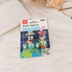 New product school students outer-space <em>eraser</em> set for sale