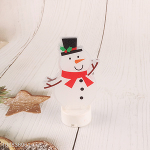 Low price snowman shaped christmas decorative light for sale
