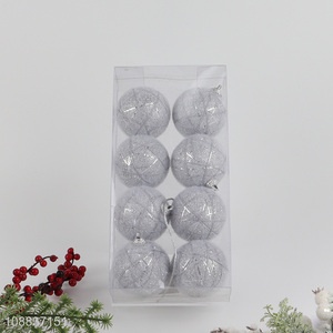 Factory price 8pcs Christmas balls ornaments for Christmas tree decor
