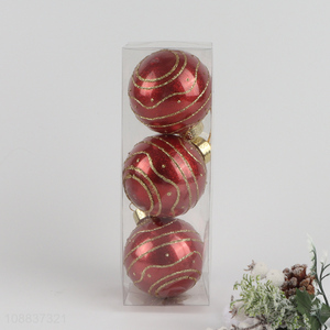High quality 3pcs <em>Christmas</em> <em>balls</em> <em>Christmas</em> ornaments Xmas tree decor