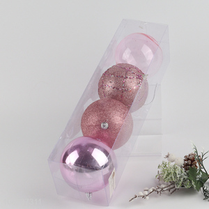 Wholesale 4pcs <em>Christmas</em> <em>balls</em> ornaments for <em>Christmas</em> tree decor