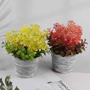 Hot selling artificial potted plant fake plant for outdoor decoration
