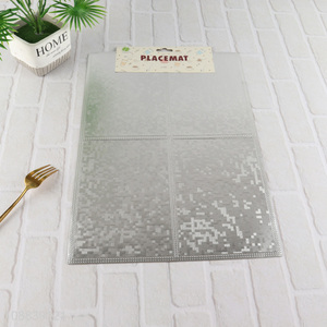 New product silver home restaurant non-slip place mat
