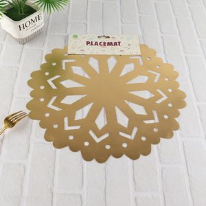 Good price non-slip hollow place mat dinner mat for sale