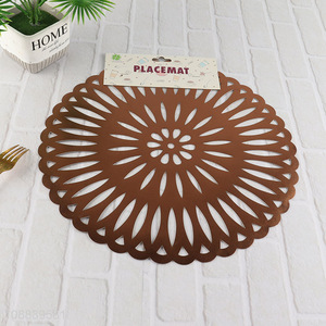 Most popular home restaurant pvc non-slip place mat for sale