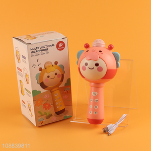 Wholesale cute wireless bluetooth microphone baby music toy