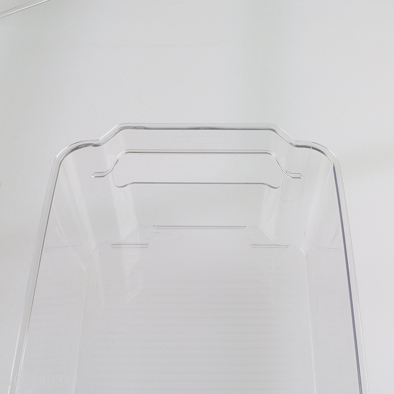 Best sale transparent household fridge organizer refrigerator storage box