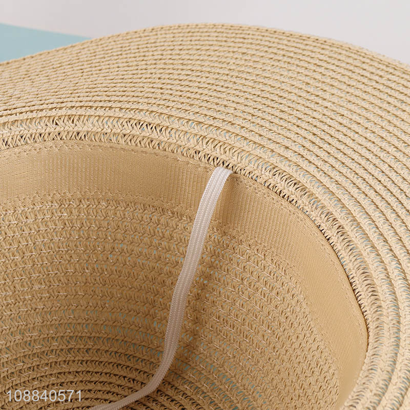 High quality summer beach straw hat sunhat for women