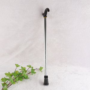 Wholesale adjustable aluminum alloy walking stick crutch for hiking