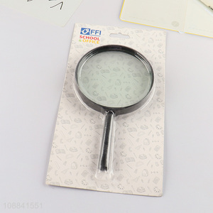 Wholesale 100mm handheld magnifying glass for seniors kids reading