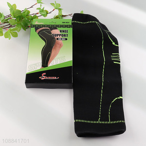 Hot selling lengthened knee support brace for running hiking