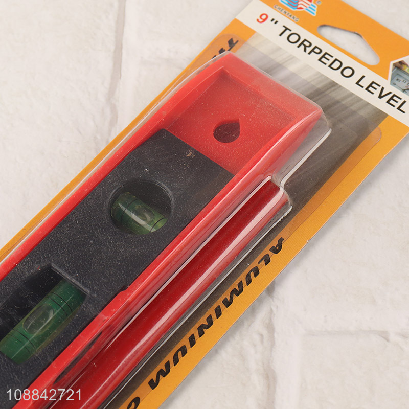 Online wholesale 9-inch torpedo level and carpenter pencil set