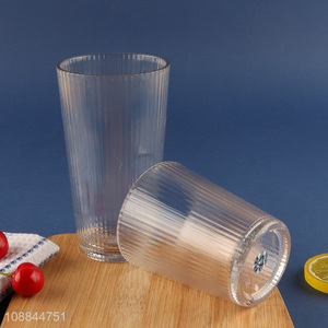 Good Price Clear Acrylic Drinking Cup Plastic Water Tumbler