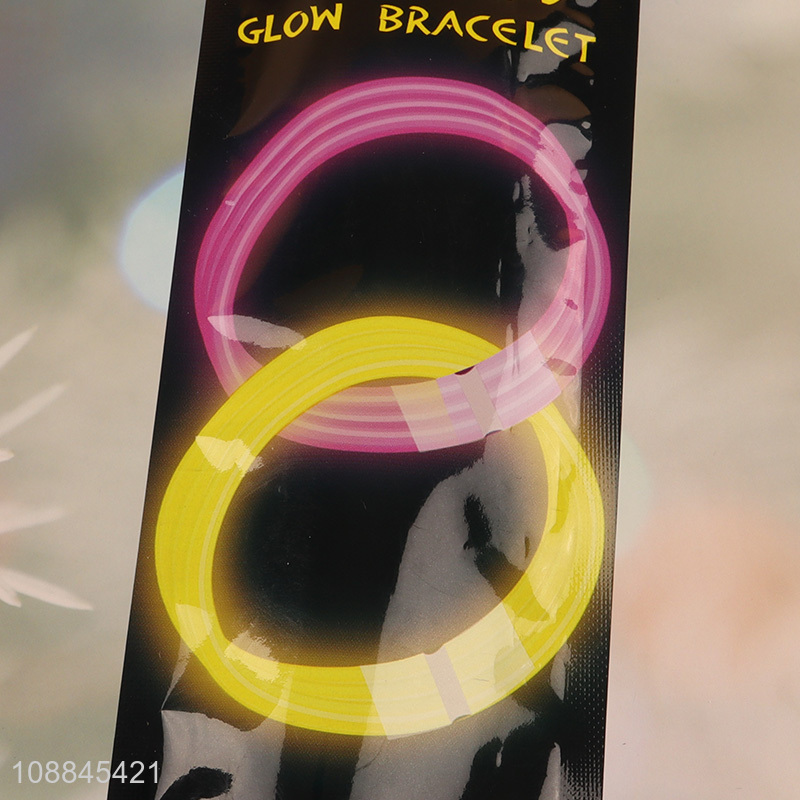 Online wholesale 8inch triple wind glow bracelet for party