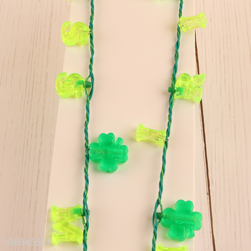 Good selling flashing lights light-up necklace for party supplies