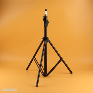 Factory price black studio lighting photo light stand