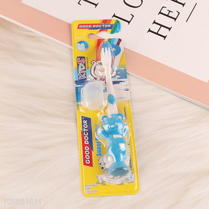 Hot selling cartoon children <em>toothbrush</em> manual kids <em>toothbrush</em>