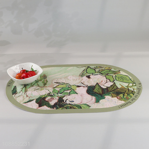 Latest products home restaurant tabletop decoration pvc place mat