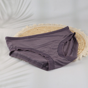 Good selling soft breathable women ladies nylon underwear briefs