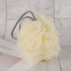 Wholesale shower loofah bath spong mesh exfoliating body scrubber