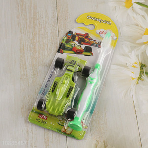 China Imports Soft Bristles Children's <em>Toothbrush</em> with Toy