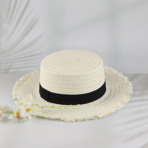 New arrival summer beach hat women straw hat for sale