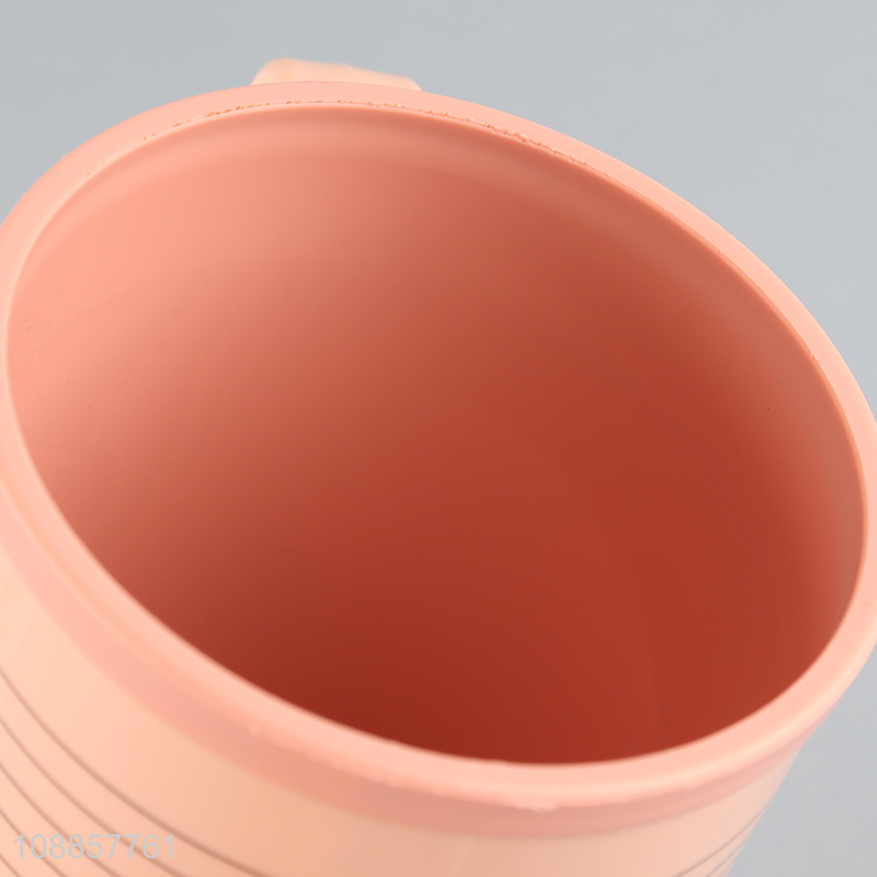 Wholesale Thick Plastic Drinking Cup Water Tumbler with Handle