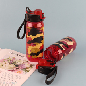 Poular Product 600 800ML Portable Leakproof Plastic Water Bottle