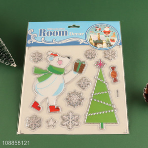 High quality Christmas wall decals stickers for office decoration
