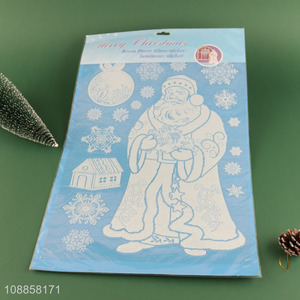 High quality luminous Christmas window stickers for holiday decoration