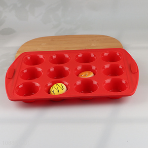 Popular products red silicone baking tool cake mold for sale