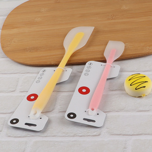 Yiwu market <em>silicone</em> baking tool baking <em>scraper</em> butter cheese spatula