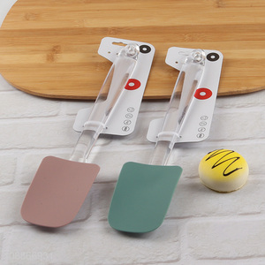 Factory price <em>silicone</em> spatula <em>silicone</em> cake cream butter <em>scraper</em>