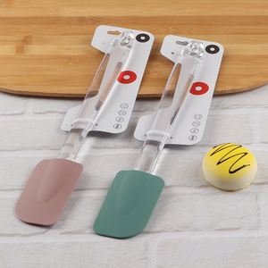 China wholesale food grade <em>silicone</em> spatula <em>scraper</em> for baking cooking