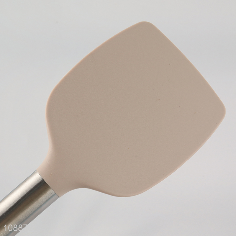 Factory price non-stick long handle cooking spatula kitchen utensils
