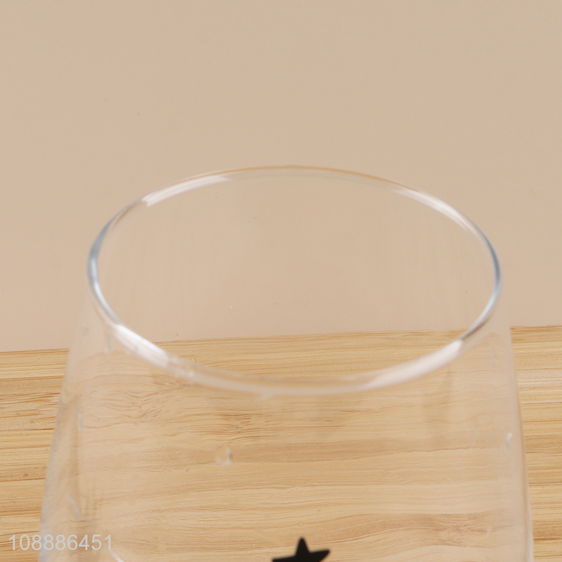 China factory clear glass water cup drinking cup wine glasses
