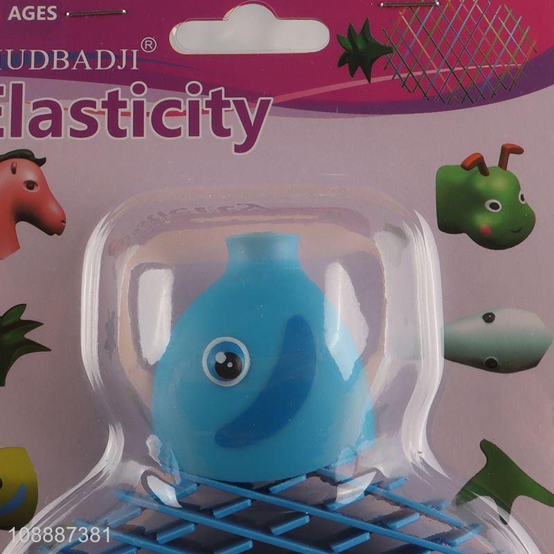 Factory Price Fish Shaped Sensory  Fidget Worm Toy for Kids and Adults